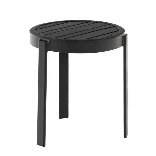 Tri-Slat Tables Stacking Side Table