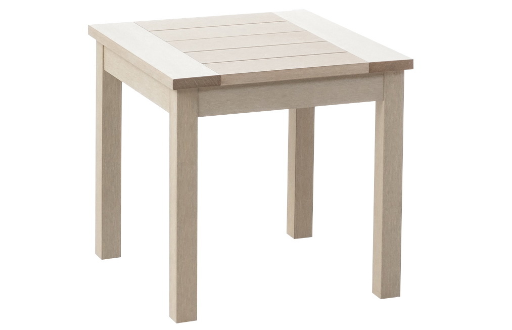 EverTeak Square 22" End Table - Mineral