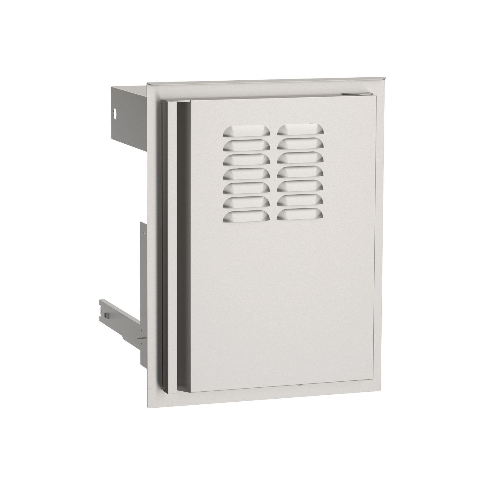 Vertical Door w/ Tank Tray & Louvers