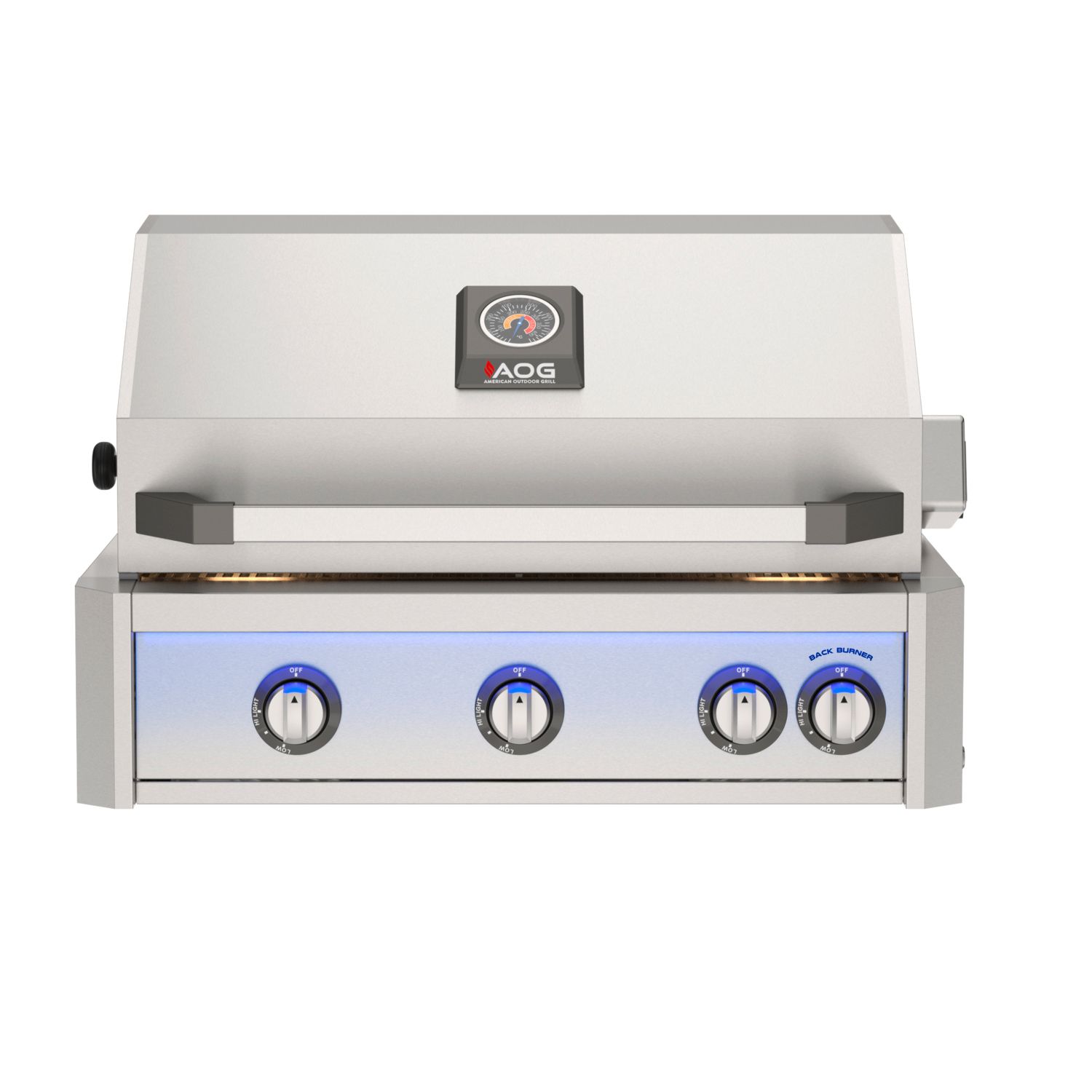AOG 30” L-Series Built-In Grill w/ Backburner & Rotisserie Kit