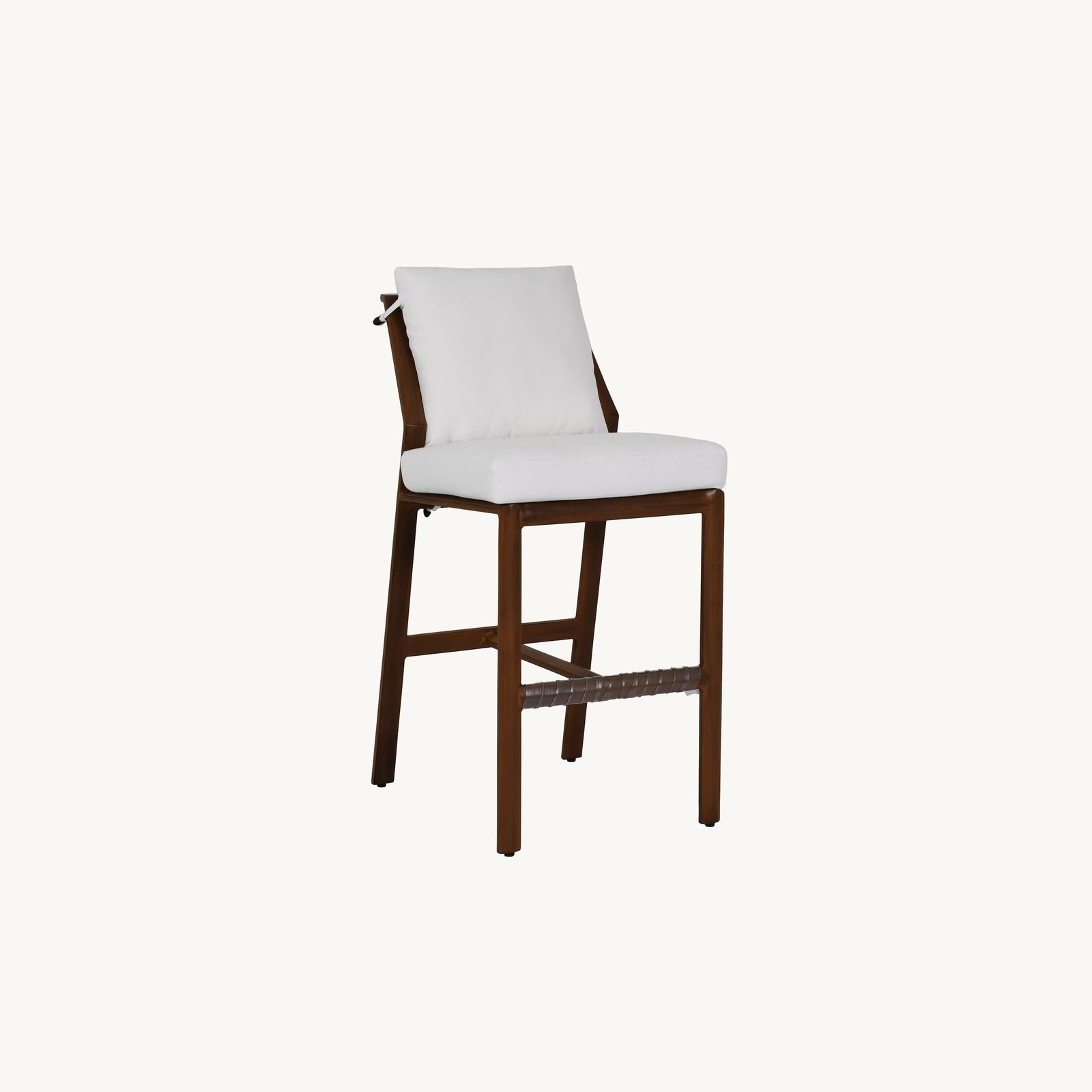 Berkeley Cushioned Armless Bar Stool
