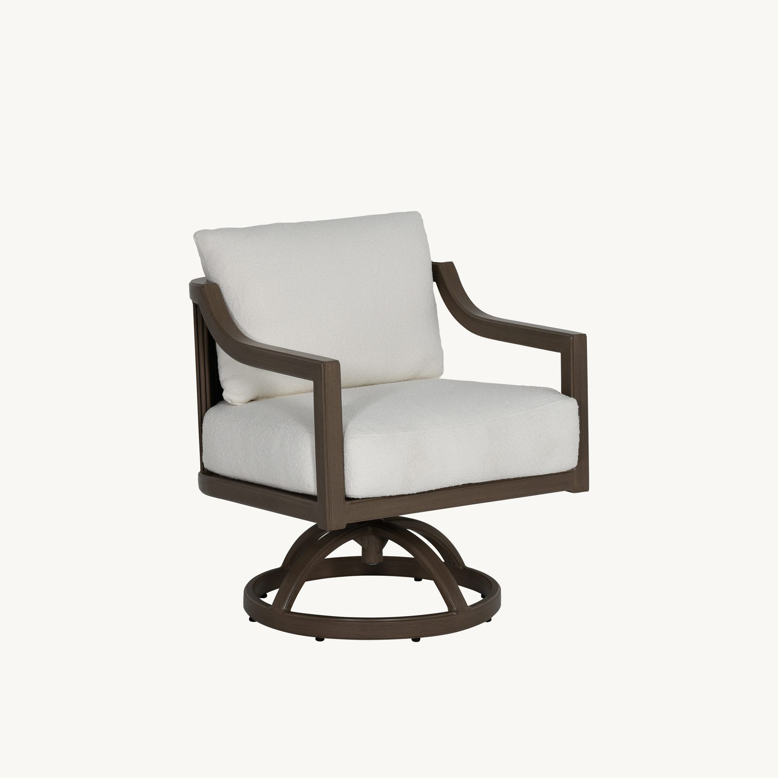 Samara Cushioned Dining Swivel Rocker