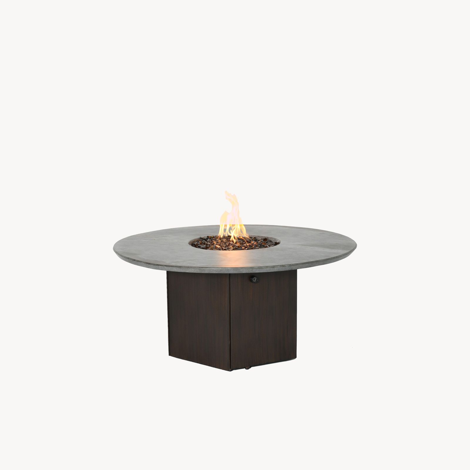Nicoya 49" Round Coffee Table with Firepit