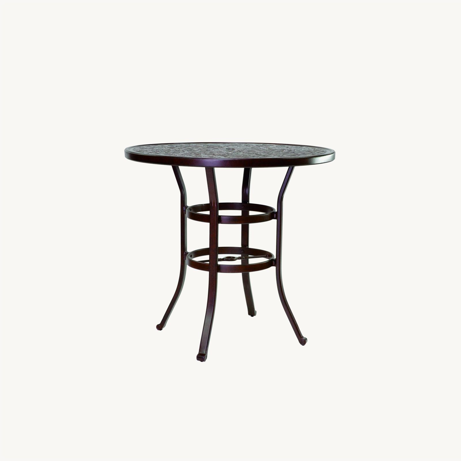 Vintage 44" Round Bar Height Table