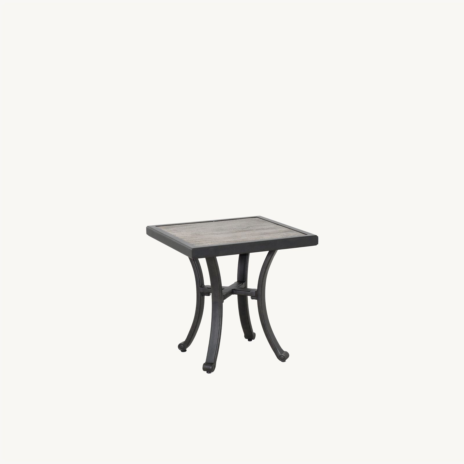 Vintage 20" Square Side Table