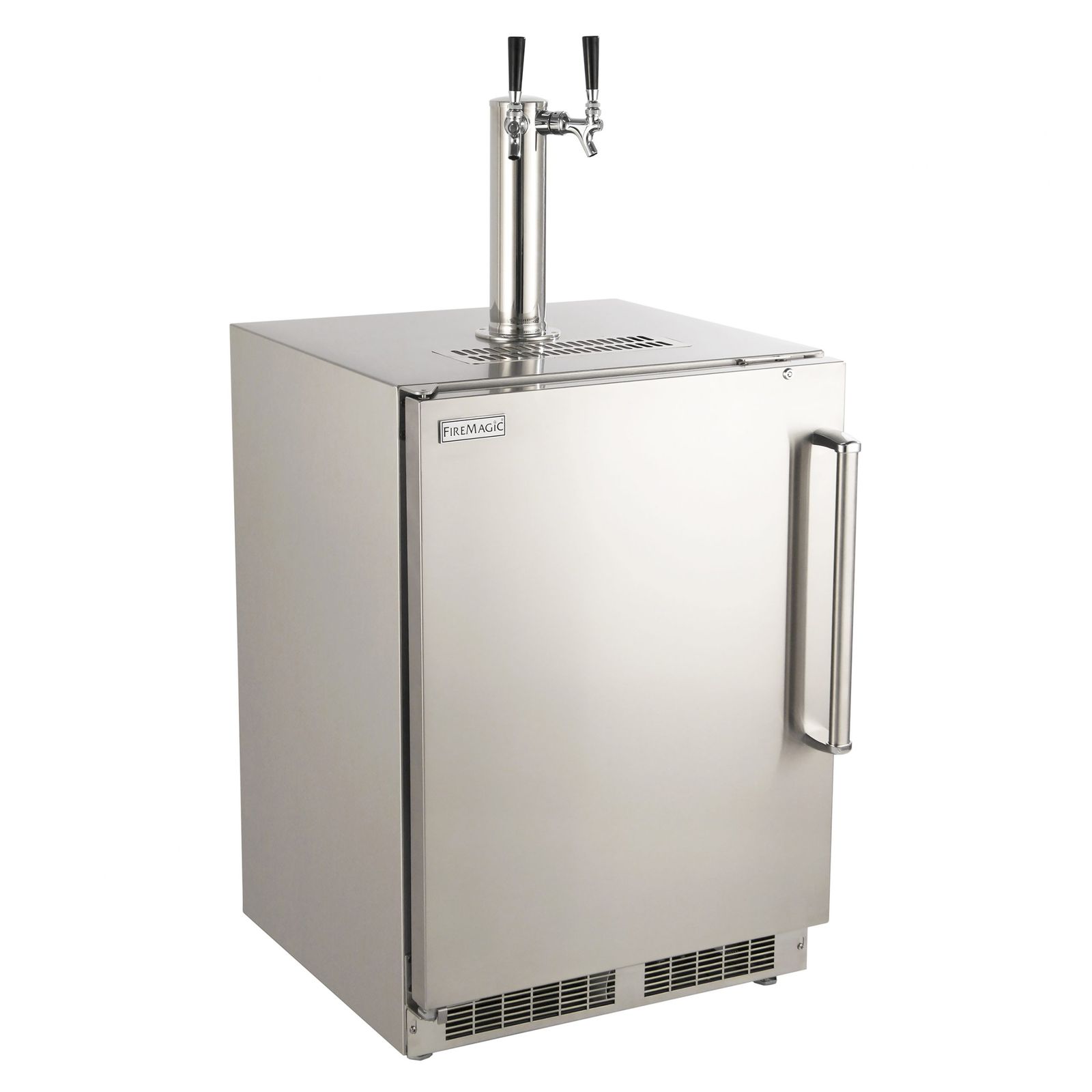 Outdoor Rated Kegerator (w/ Stainless Steel Premium Door)