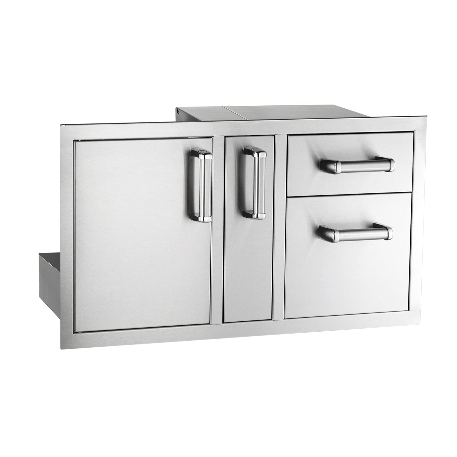 Access Door with Platter Storage & Double Drawer — Premium Flush 5-Series