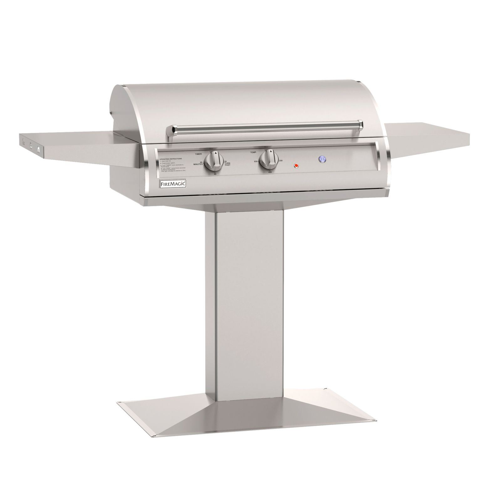 EL500s Analog Electric Patio Post-Mount Grill