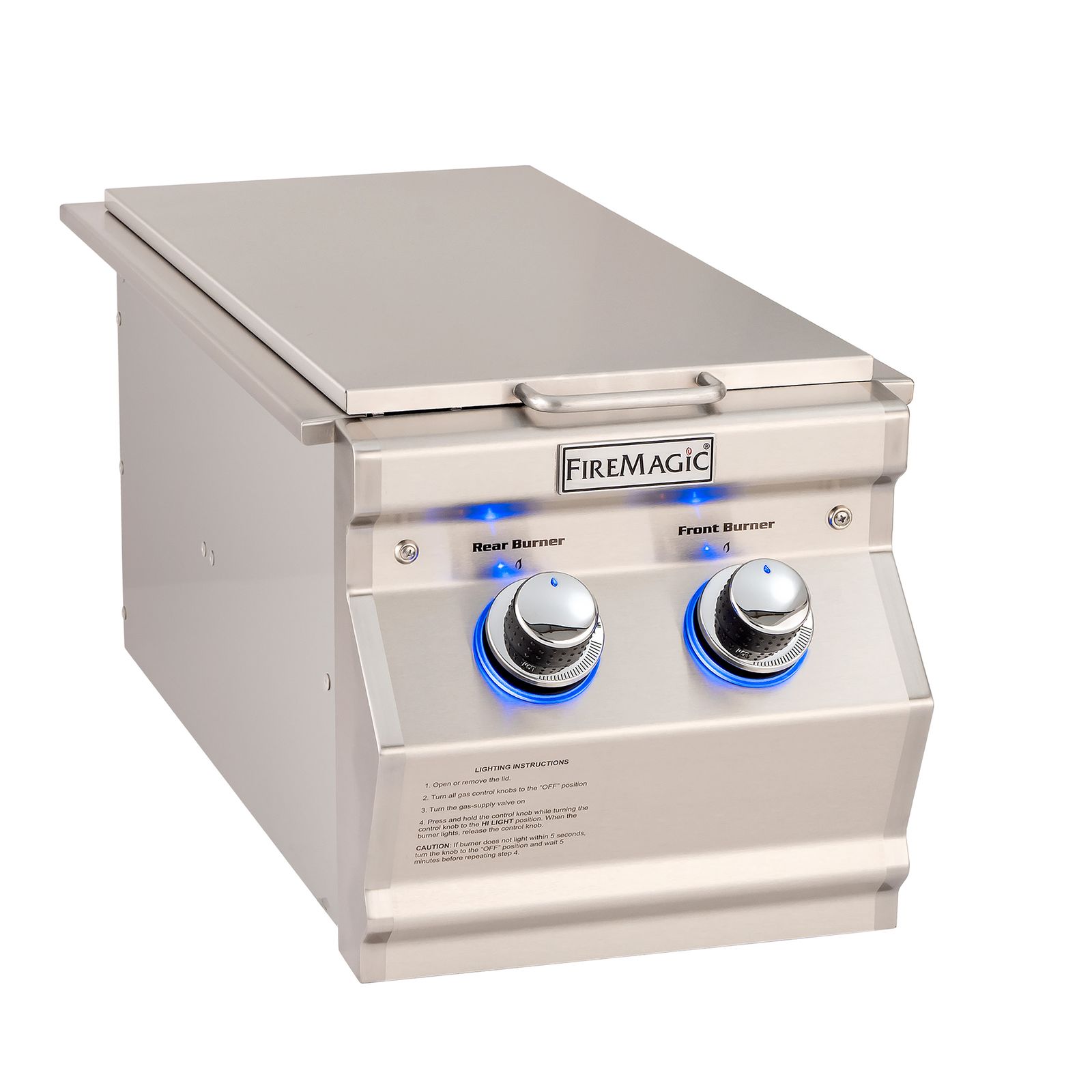 Aurora Built-In Double Side Burner