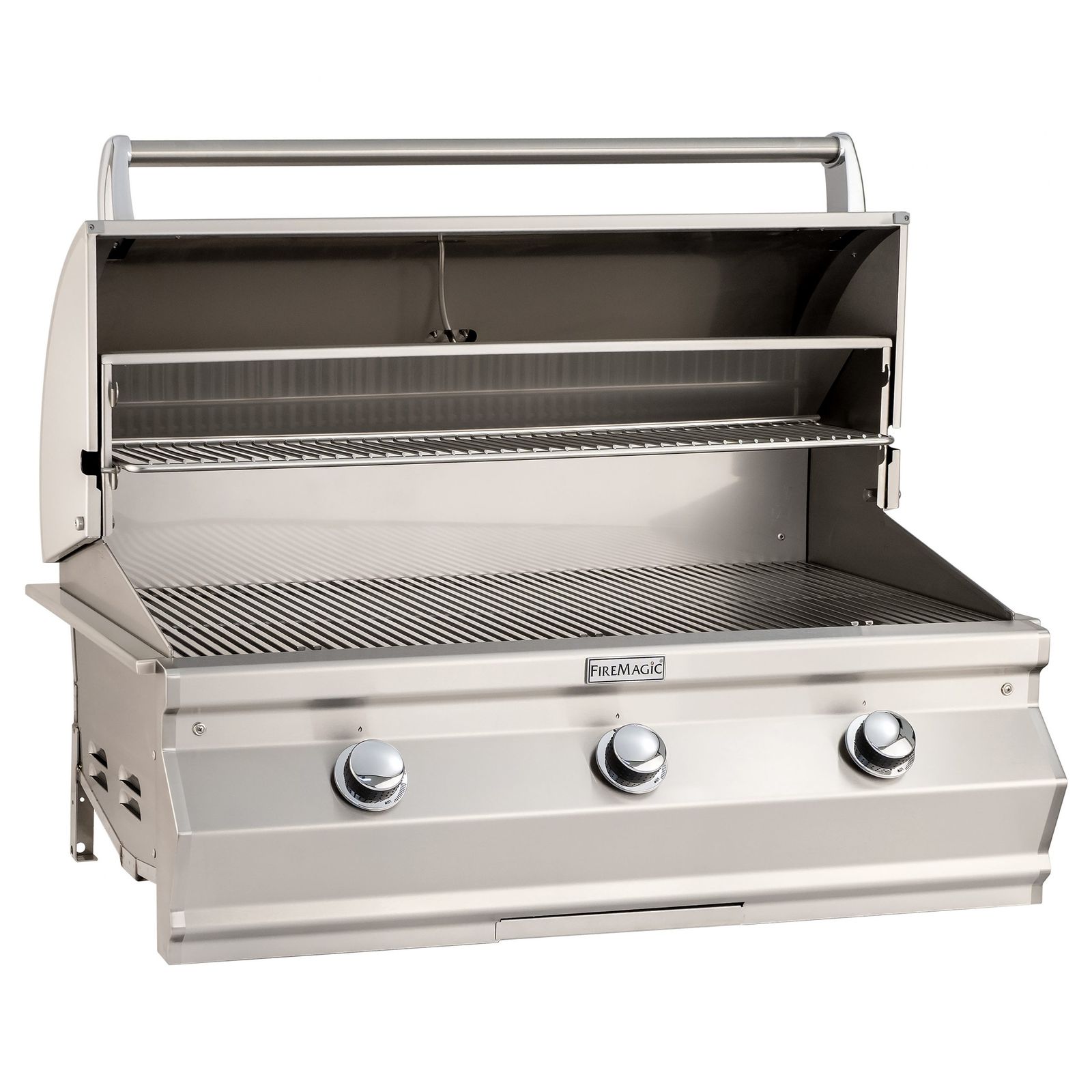 Choice C650i Built-In Gas Grill with analog thermometer