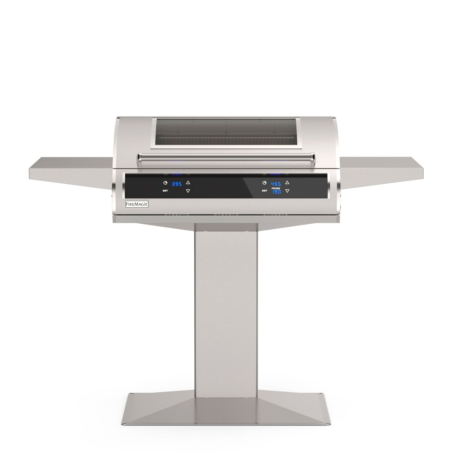 EL500s Patio Post-Mount Grill w/ Two Controls