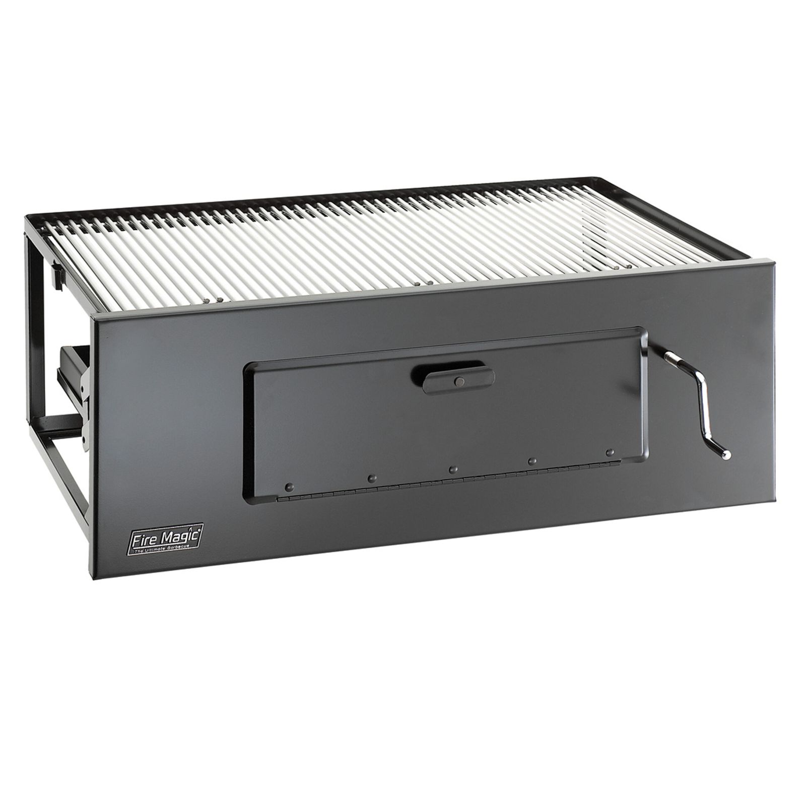 Lift-A-Fire Built-In Charcoal Grill, 24"