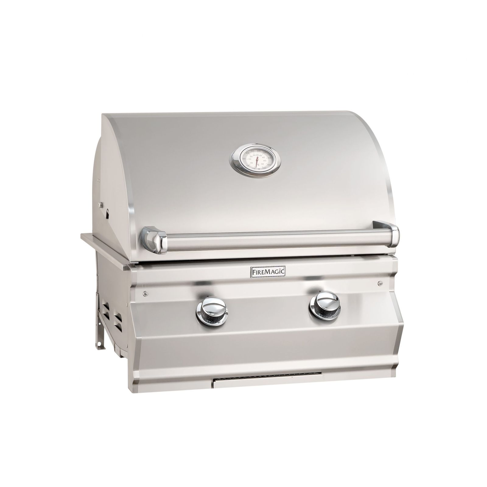 Choice C430i Built-In Gas Grill with analog thermometer