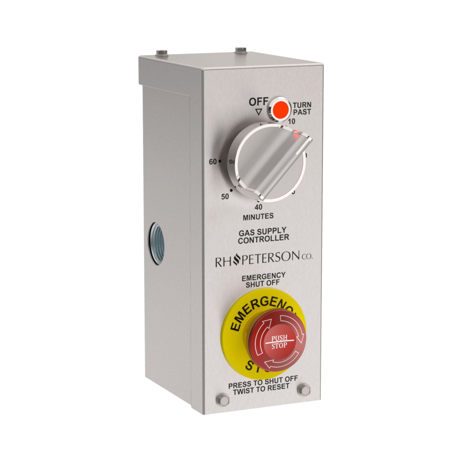 Commercial Gas Emergency Stop & Electric Timer