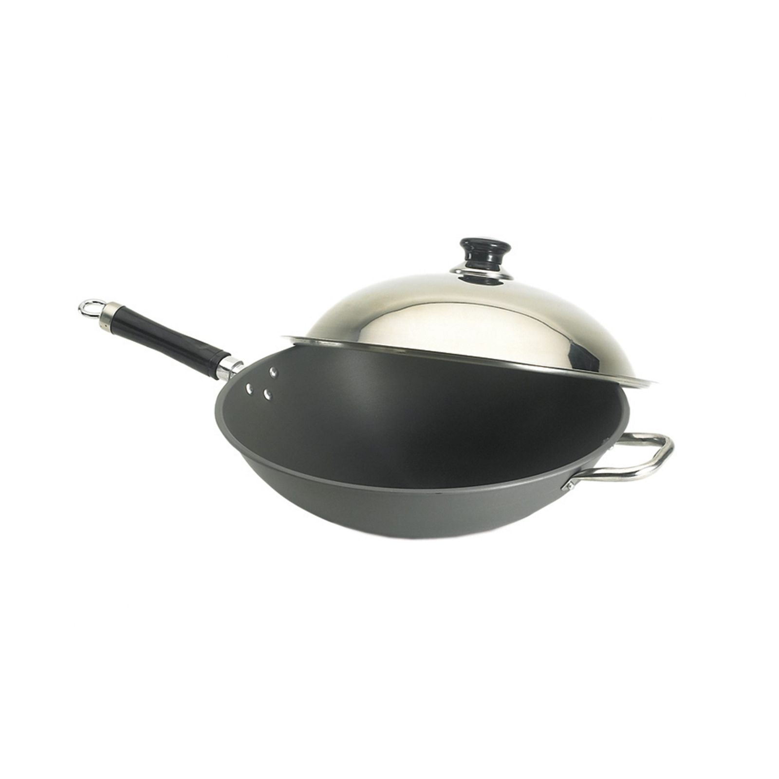 15” Wok (Hard Anodized w/ S. S. Cover)