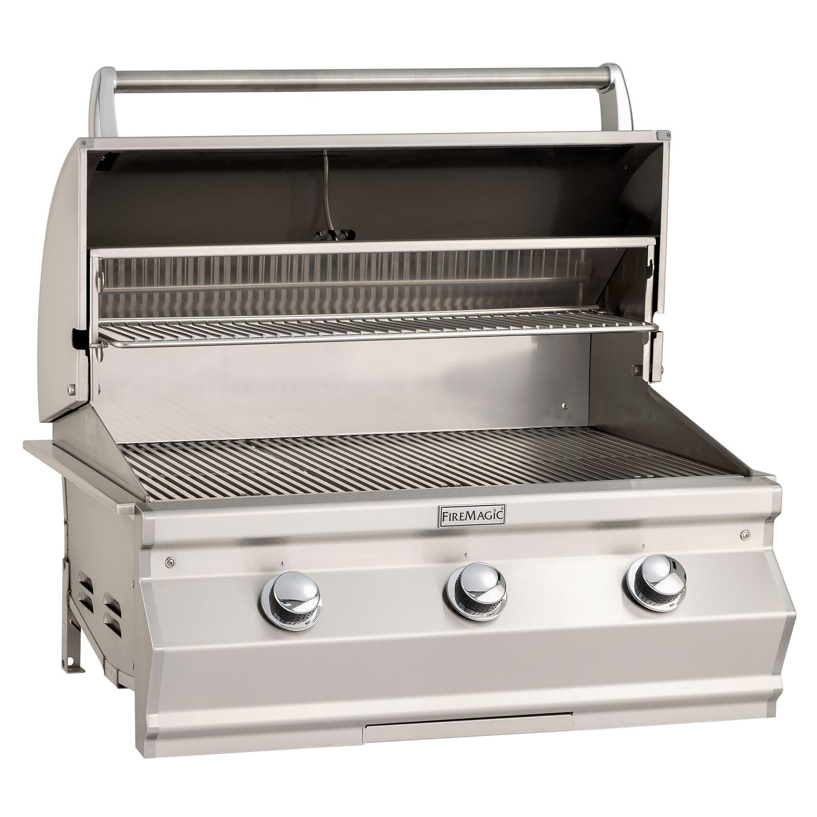 Choice C540i Built-In Gas Grill with analog thermometer