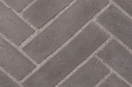 Mosaic Masonry — Slate Grey, Split Herringbone