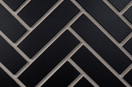 Estate Panels — Black, Split Herringbone