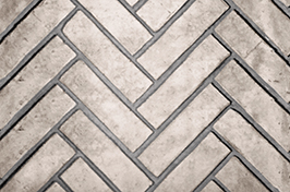 Estate Panels — Creamer, Split Herringbone