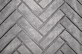 Estate Panels — Gray, Split Herringbone