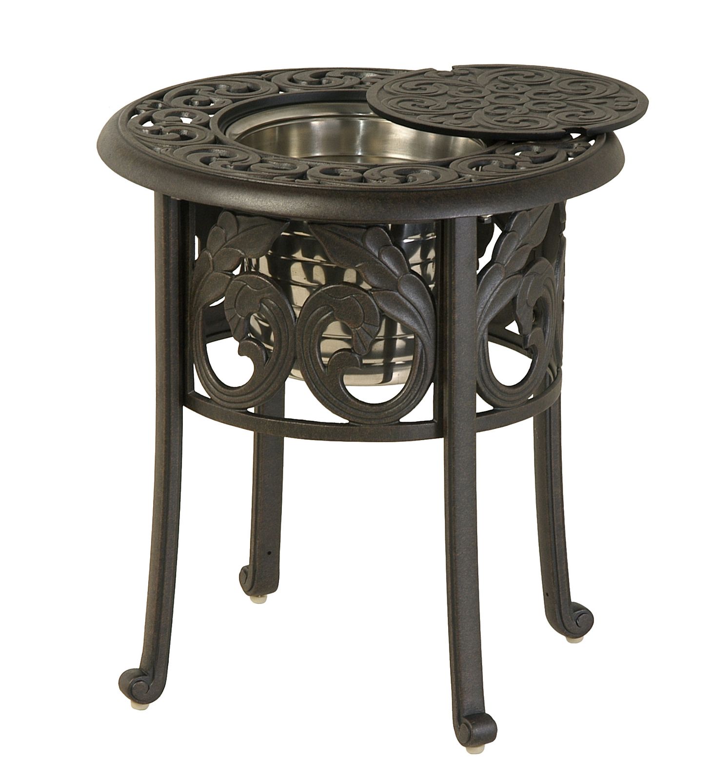 20" Round Chateau Ice Bucket End Table