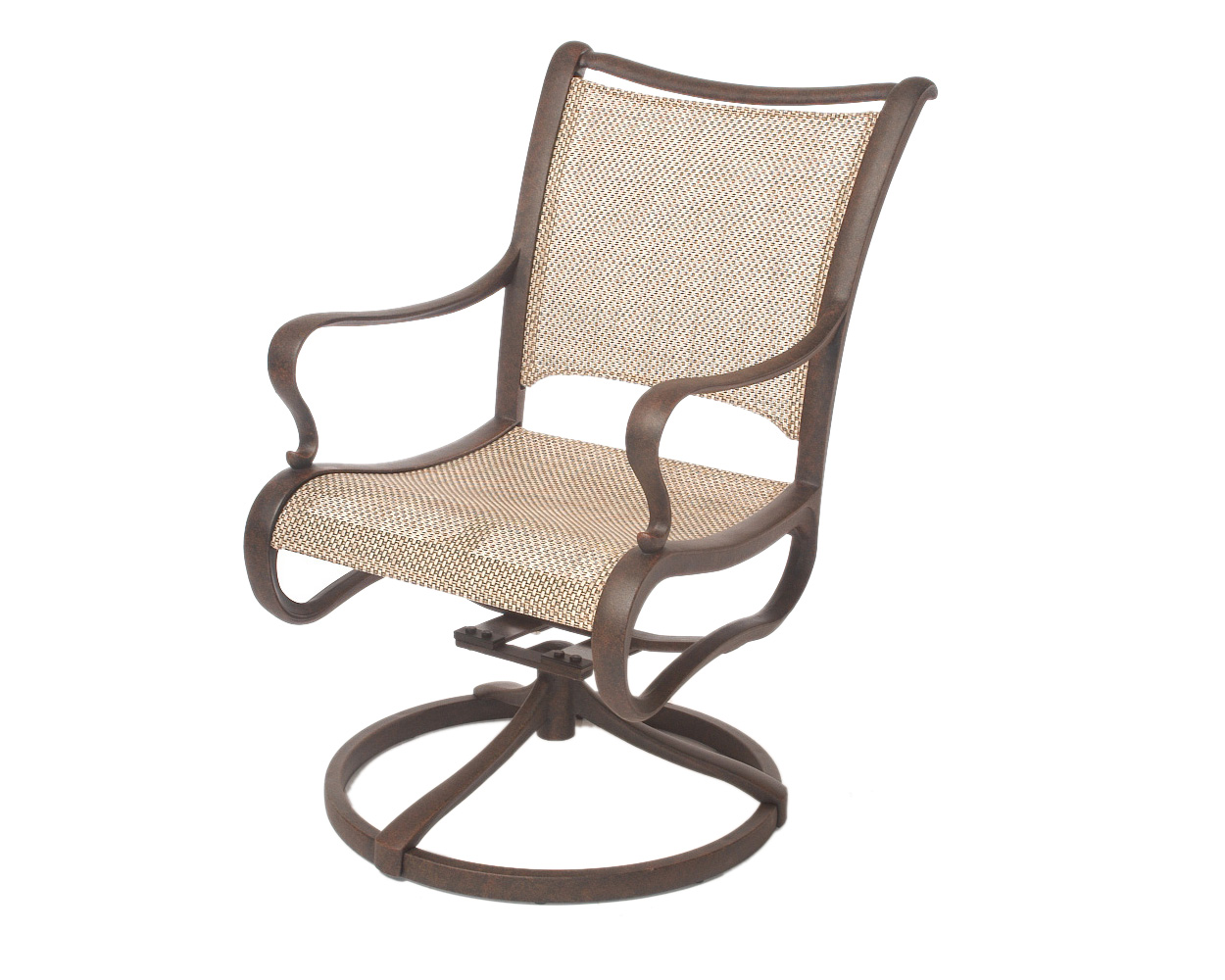 Central Park Sling Dining Swivel Rocker