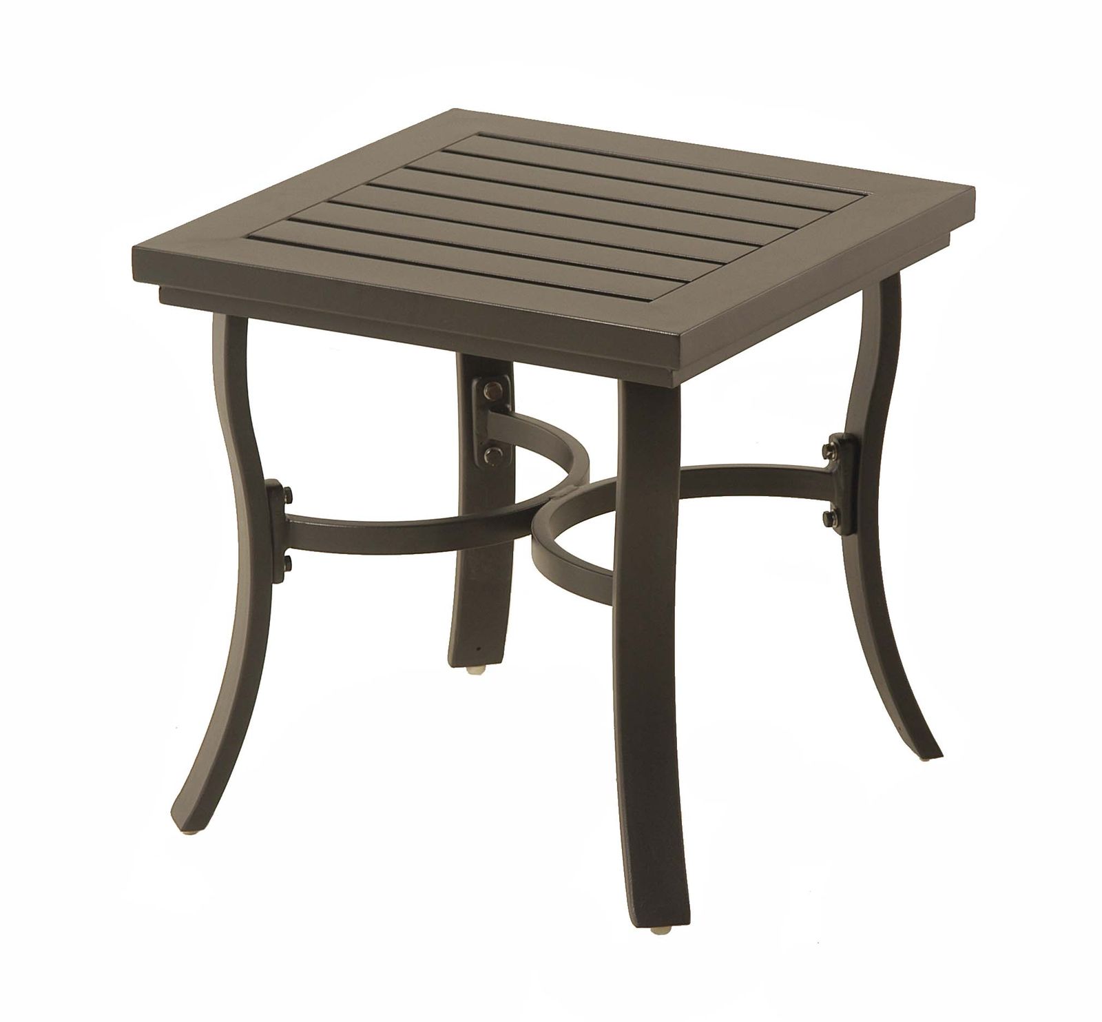 20" Square Slat Hudson End Table