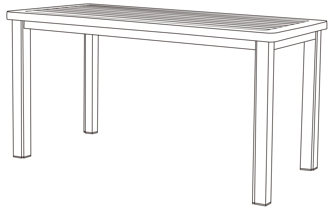 Dominion 24"x 48" Rect. Coffee Table