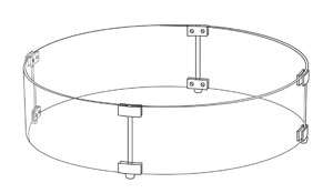 Round Glass Guard