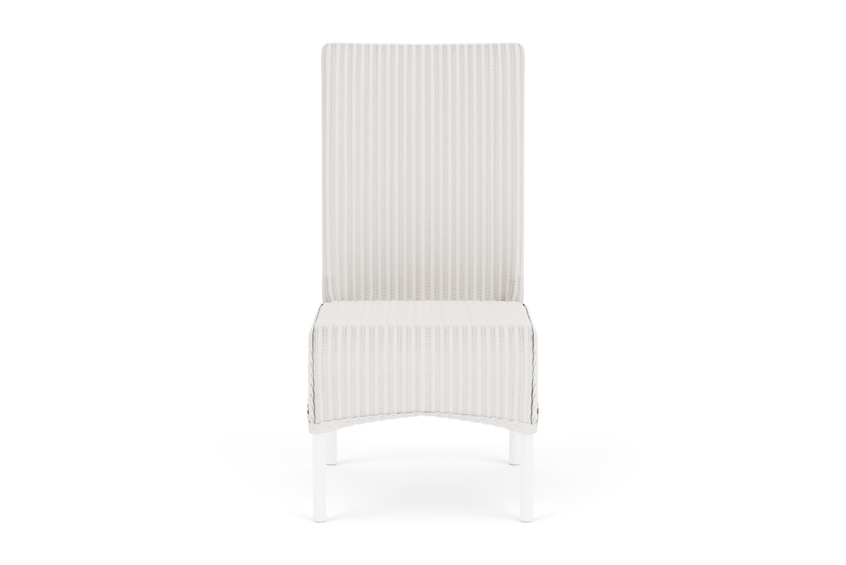 Lloyd Loom High Back Armless Dining Chair