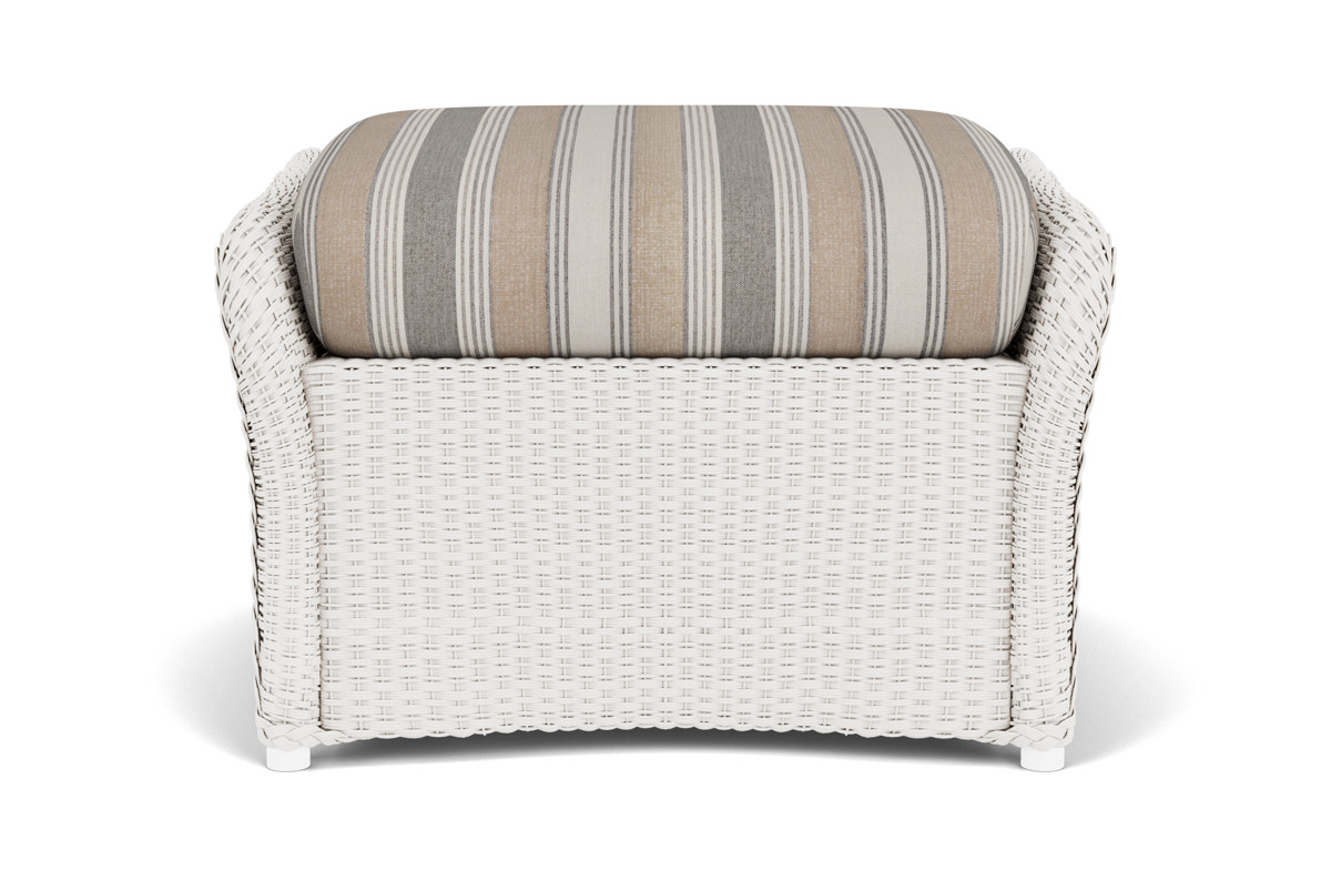 Weekend Retreat Woven Ottoman