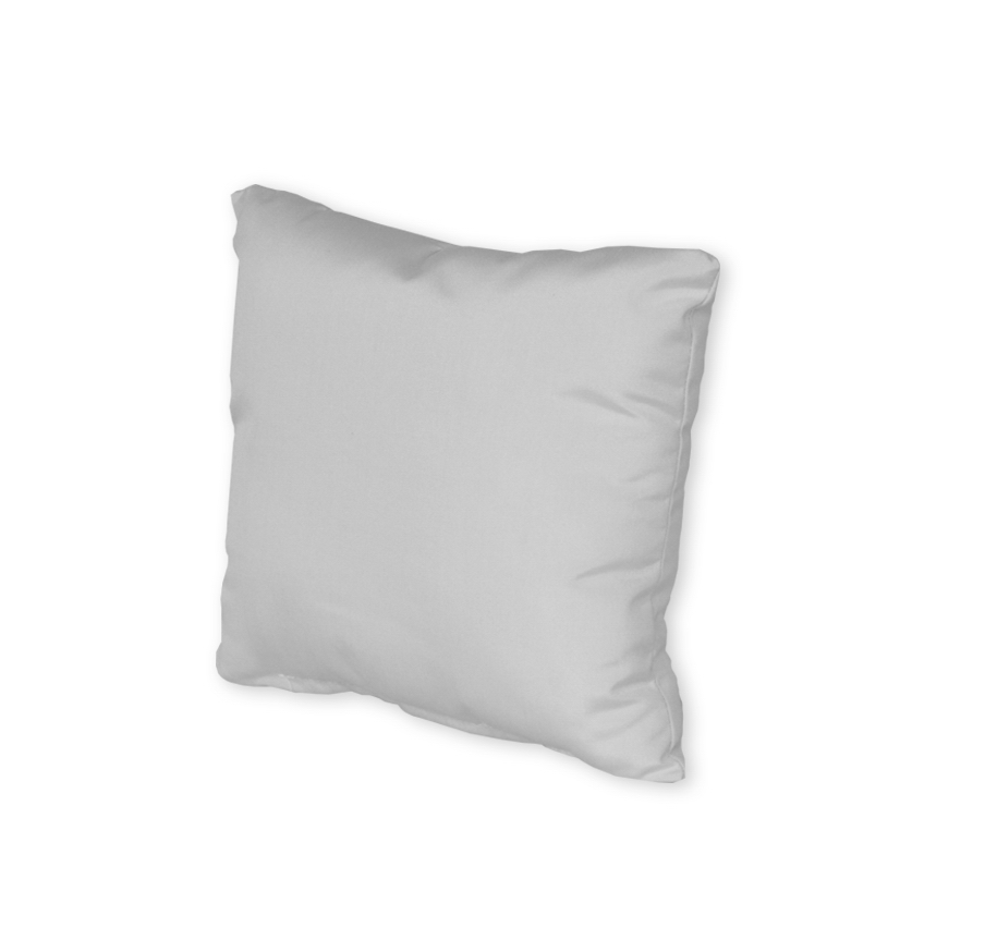 15x15 Throw Pillow — Fracture Silver Fabric 722 D
