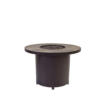 36" Round Chat Capri Gas Fire Pit  5112-36RDC