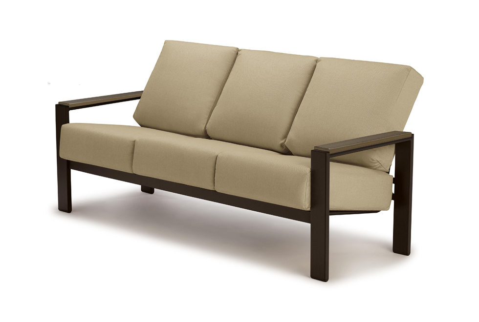 Three-Seat Sofa w/ Polymer Accents