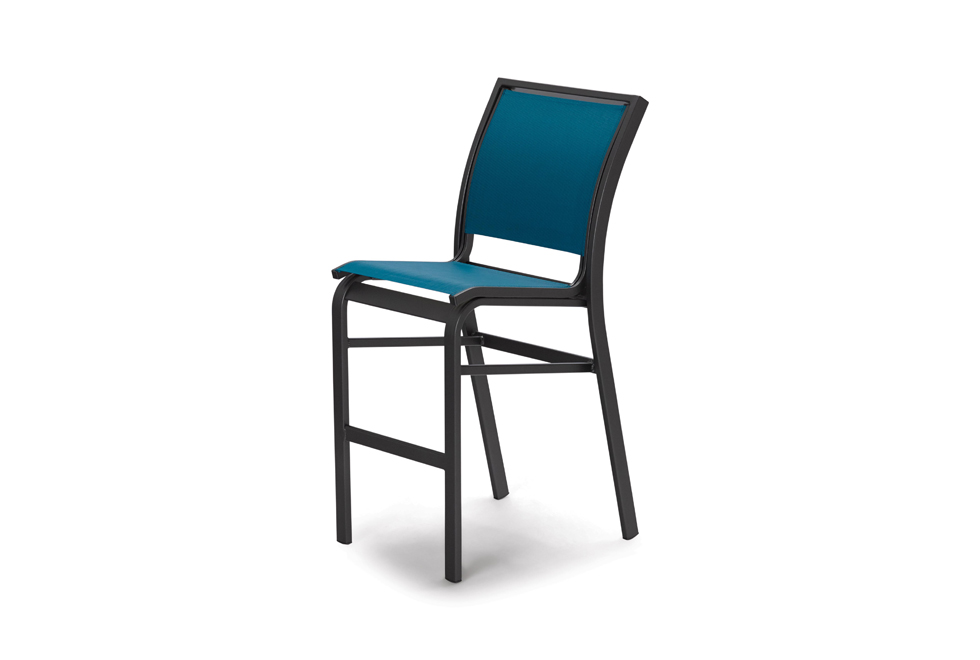 Stacking Bar Height Armless Cafe Chair