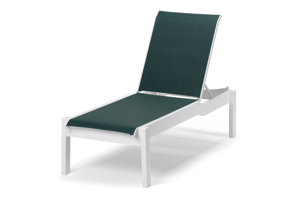 Stacking Armless Long Frame Chaise