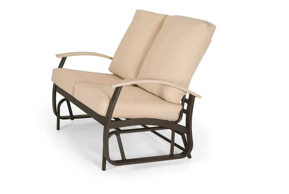 Two-Seat Glider w/ Polymer Accents