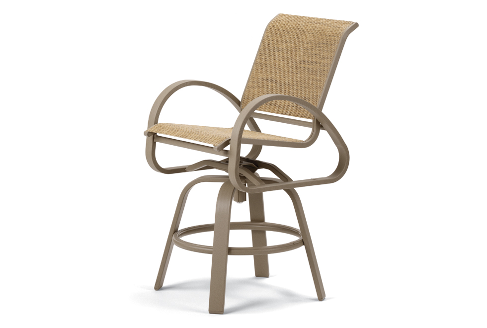 Balcony Height Swivel Café Chair