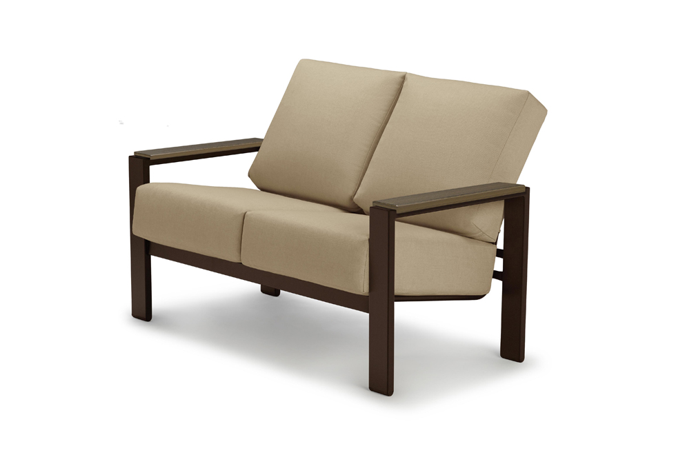 Two-Seat Loveseat w/ Polymer Accents