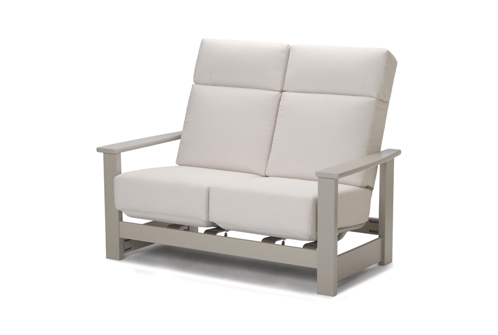Supreme Hidden Motion Loveseat w/ Polymer Arms
