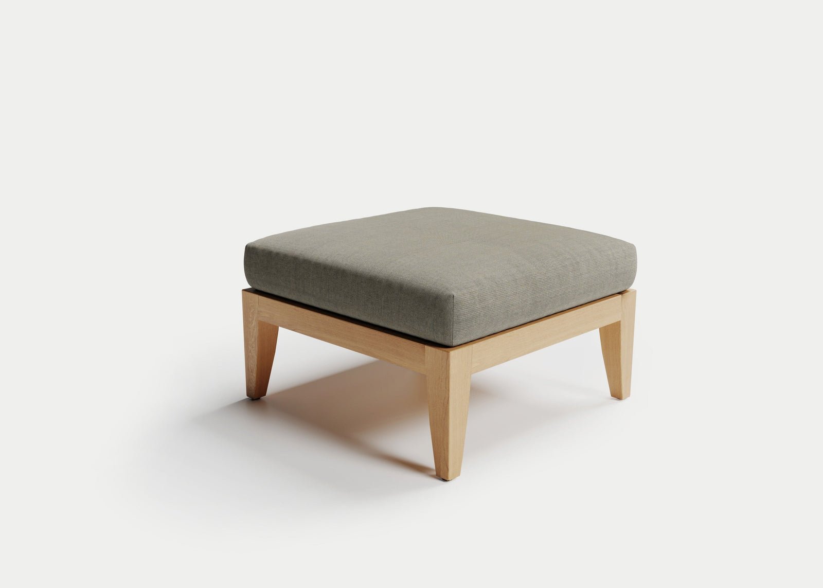Solerno Teak Ottoman (Non-Heated)