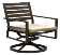 Avery Dining swivel rocker