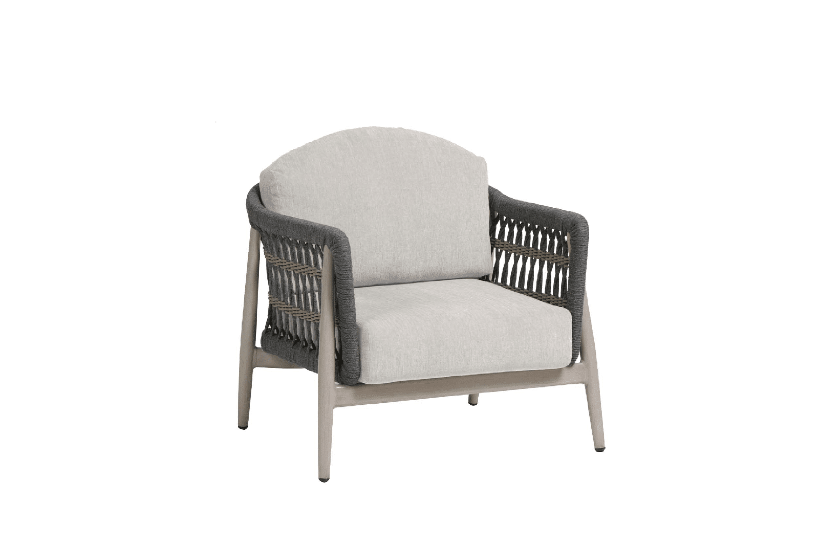 Coconut Grove & Aluminum Frame) Club Chair
