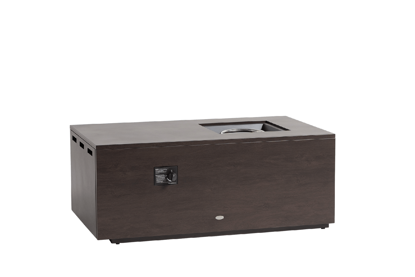 Fiamma 50"x30"x20" Rect Fire Pit w/Burner Lid
