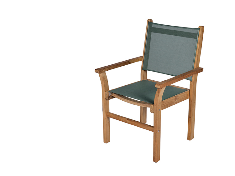 Captiva Sling Stacking Arm Chair