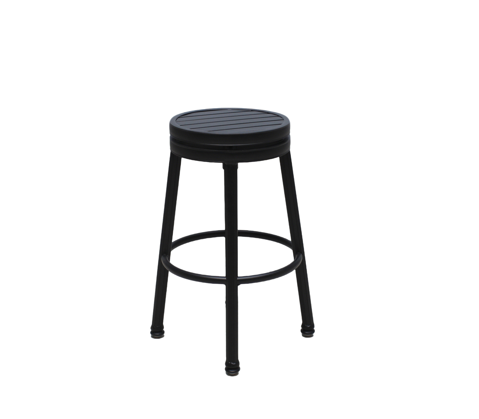 Southampton Swivel Backless Bar Stool