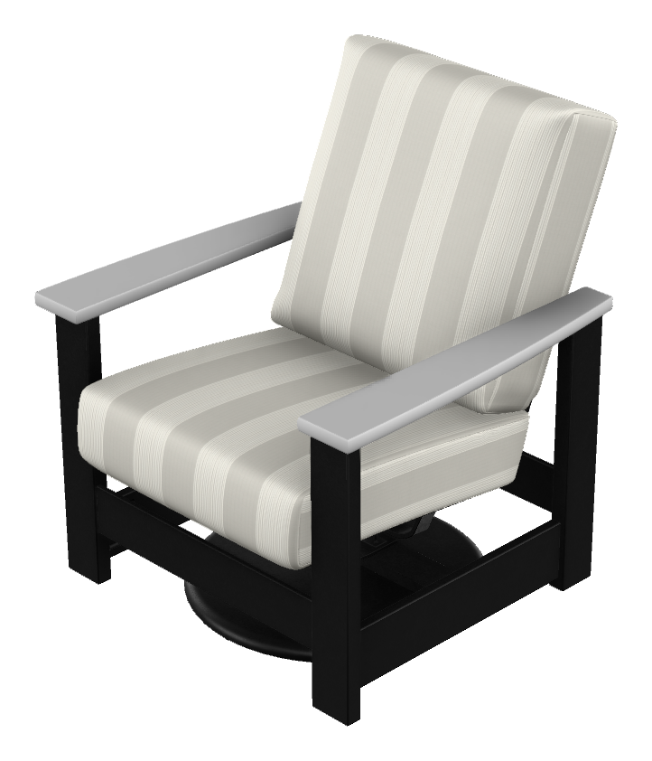 Swivel Hidden Rocker w/ Polymer Arms