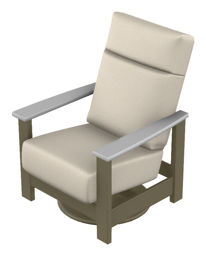 Supreme Swivel Hidden Rocker w/ Polymer Arms