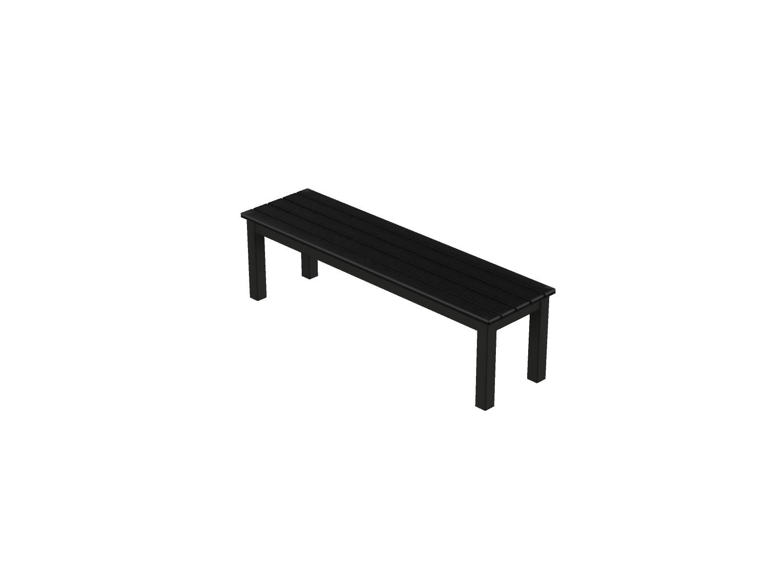 64" Flat Bench