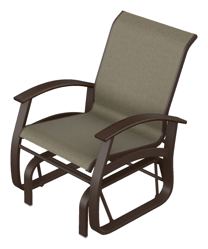 Single-Seat Glider w/ Polymer Accents